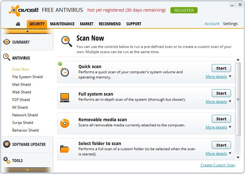 Avast Gadget For Windows 7 Free Download